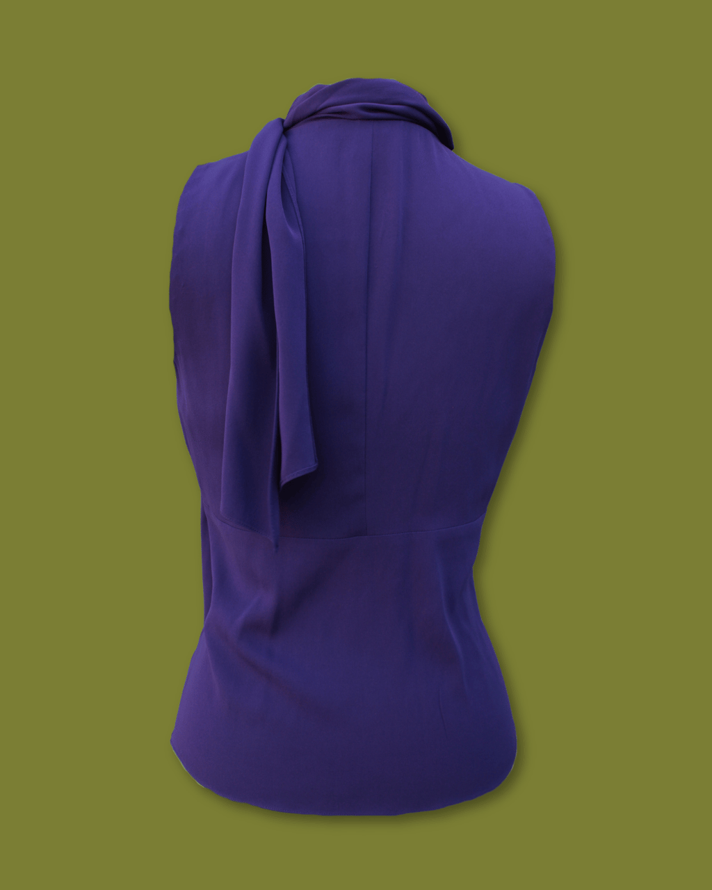Silk Scarf Tank-top