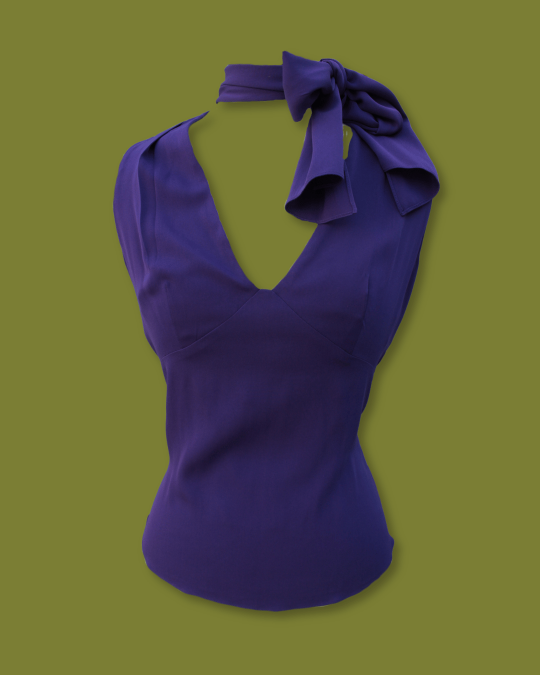 Silk Scarf Tank-top