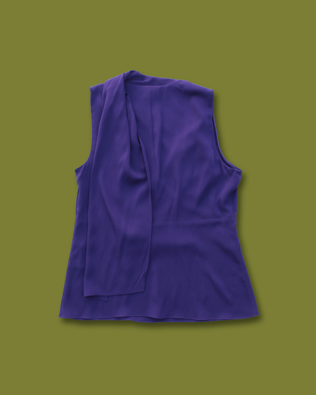 Silk Scarf Tank-top