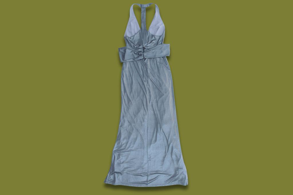 Metallic 70's Style Gown