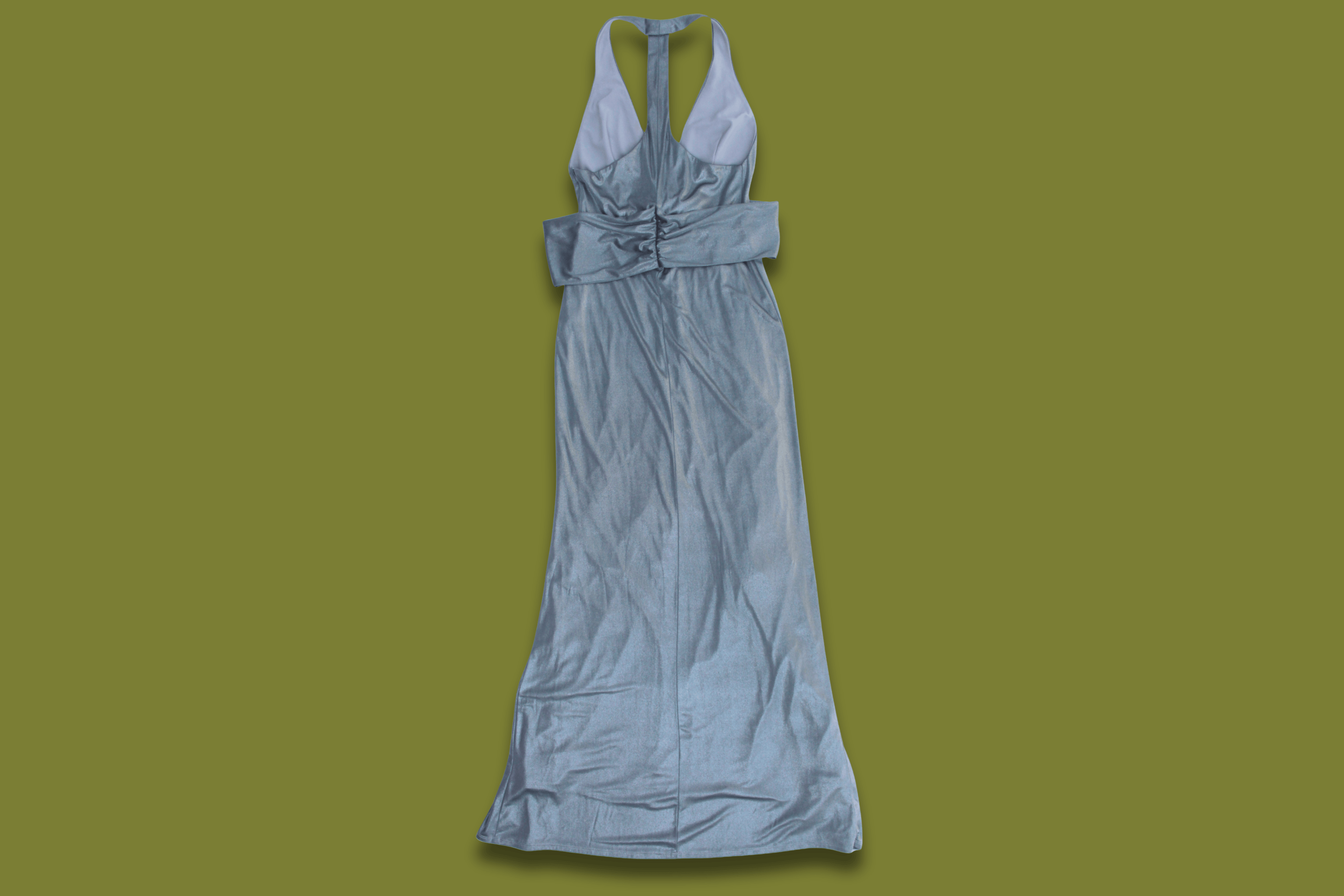Metallic 70's Style Gown
