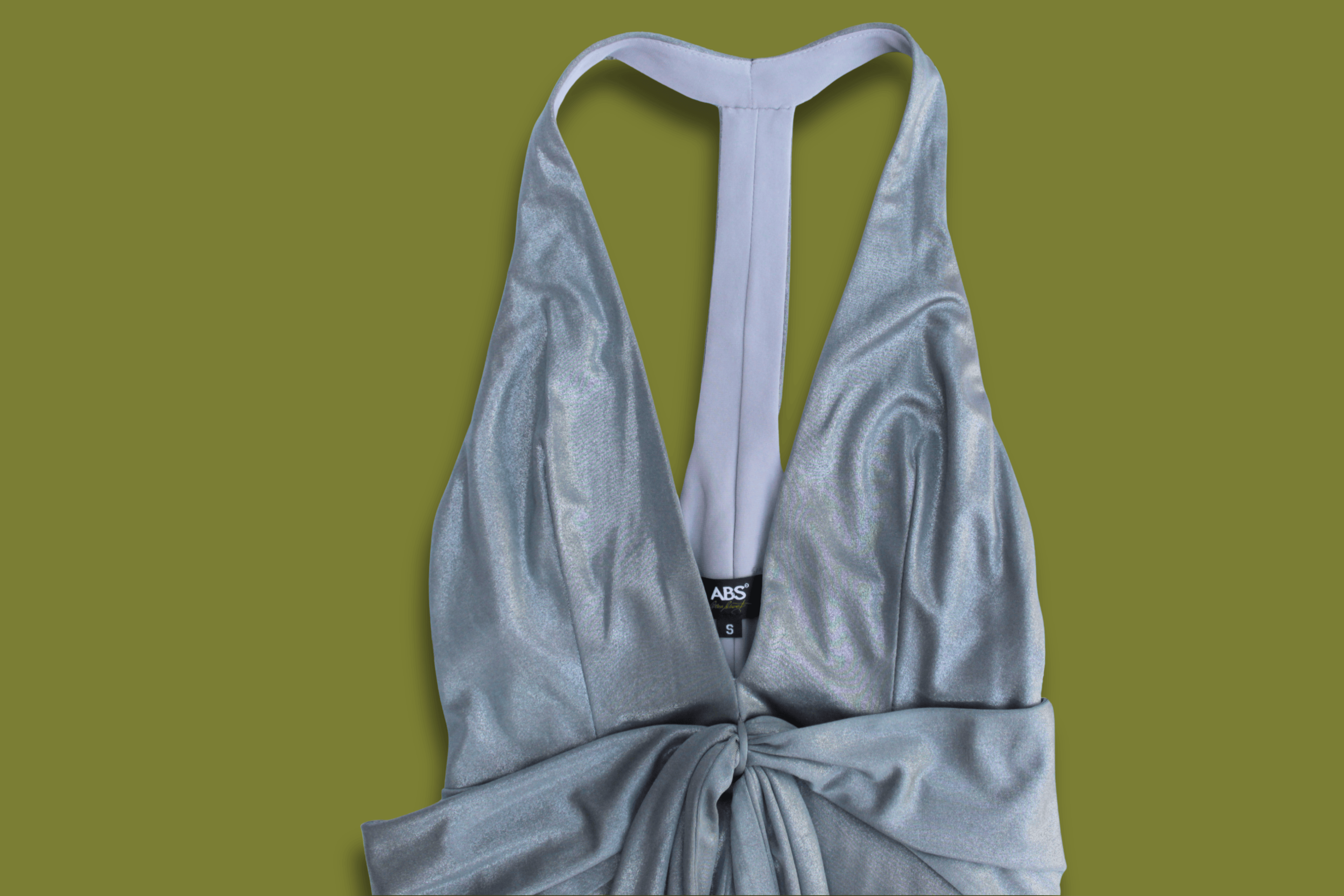 Metallic 70's Style Gown