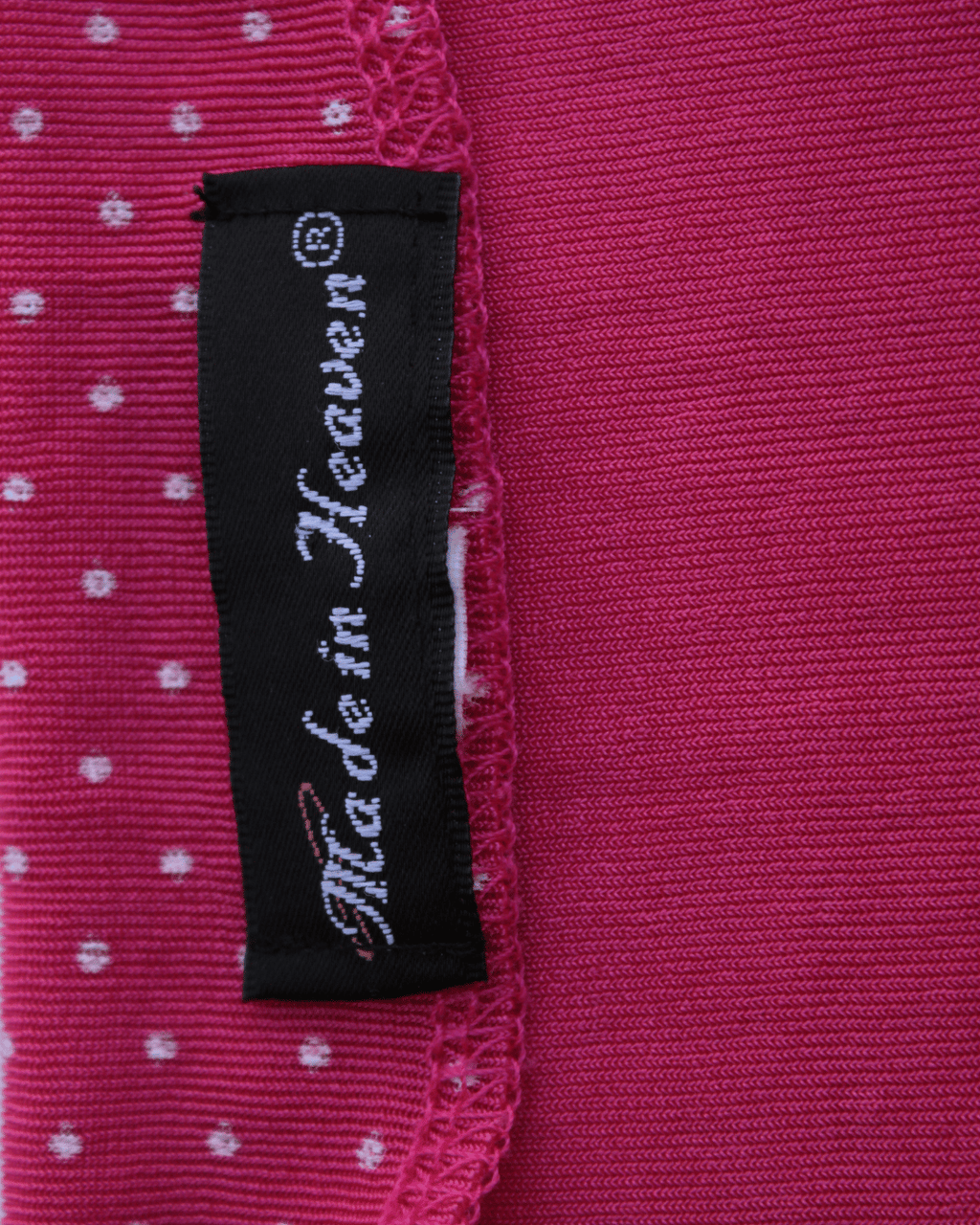Slinky Polka-dot Cowl-neck Top