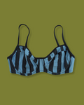 Striped "Aerie" Wired Bikini Top