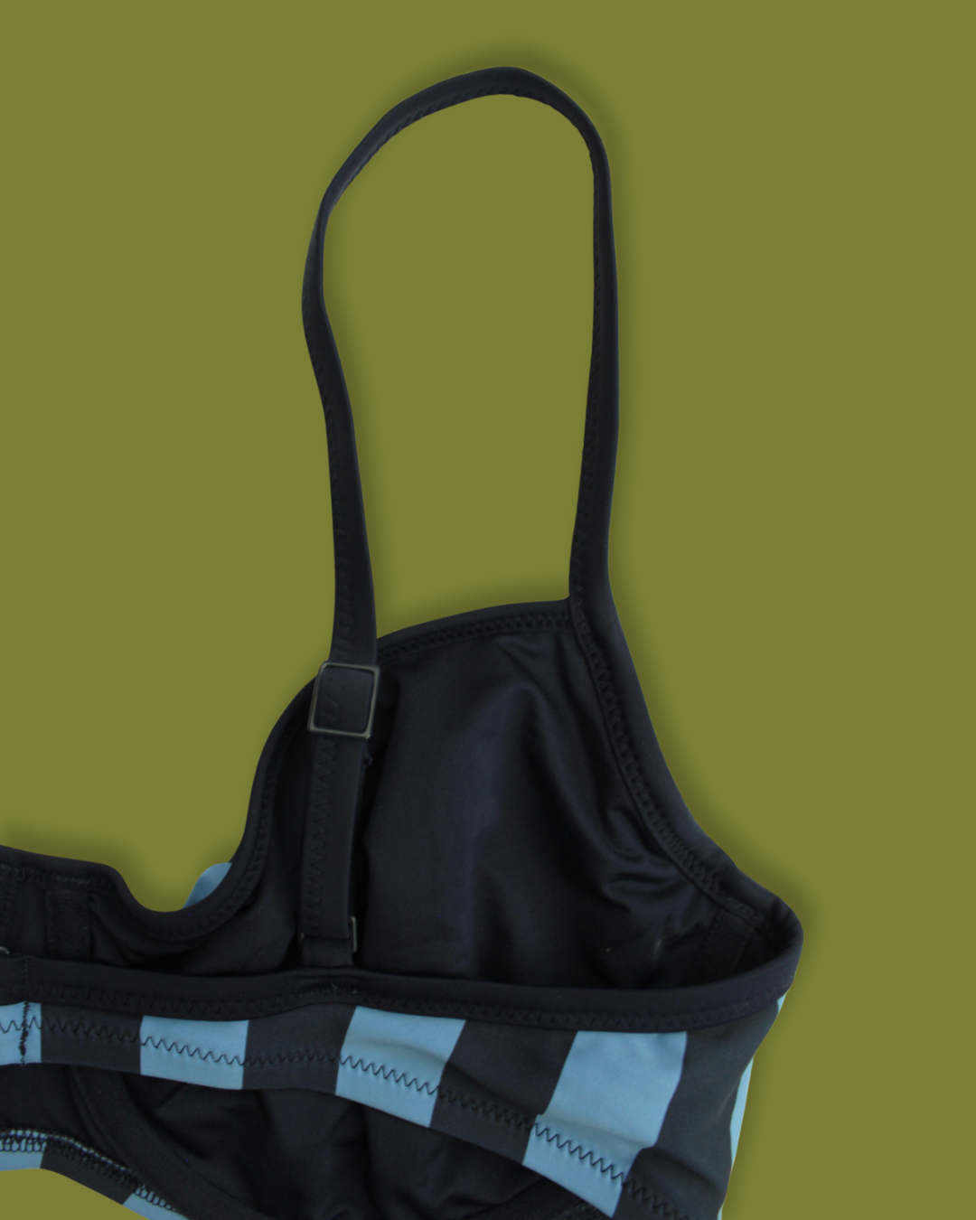Striped "Aerie" Wired Bikini Top