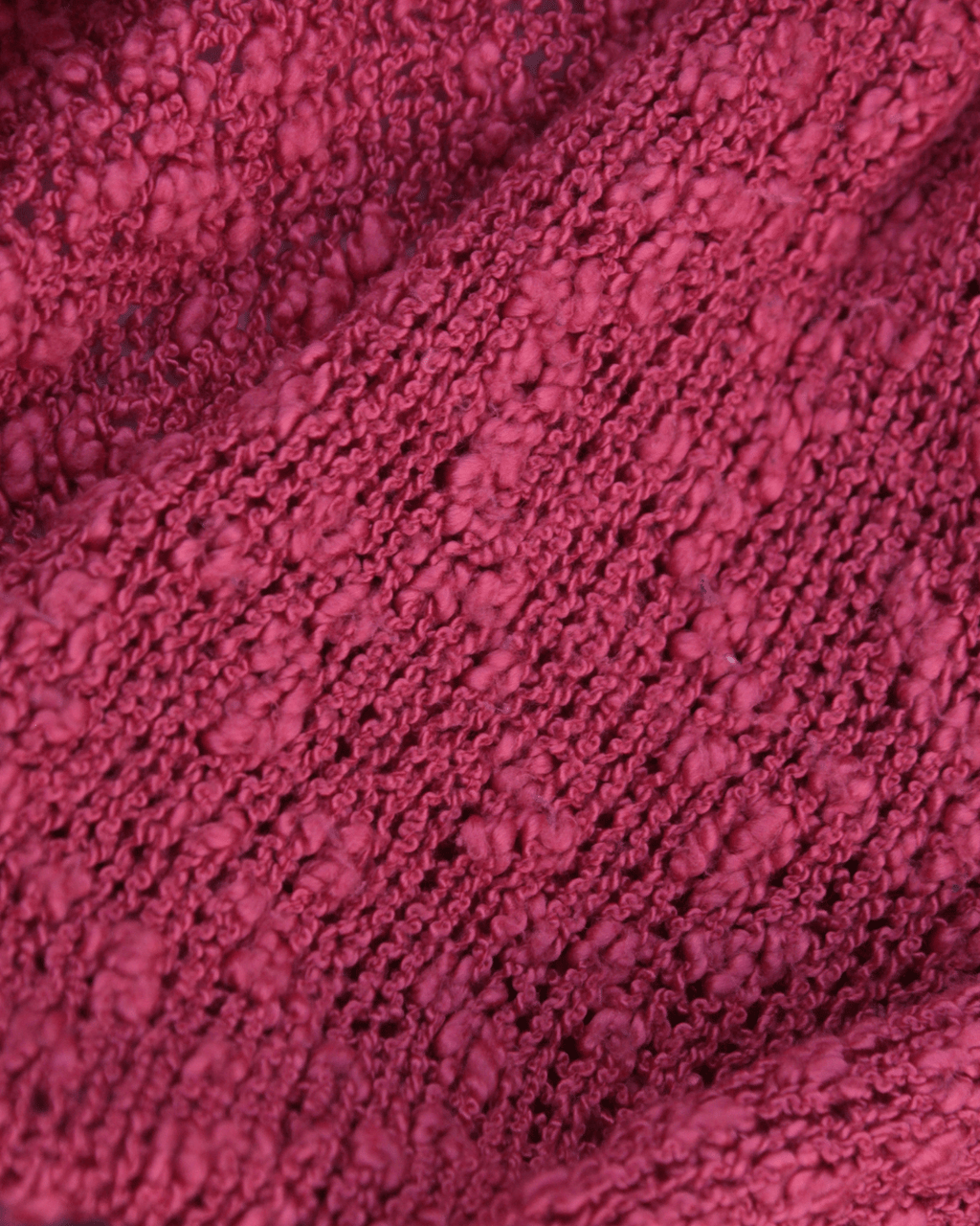 Slub-knit Tie-front Bolero