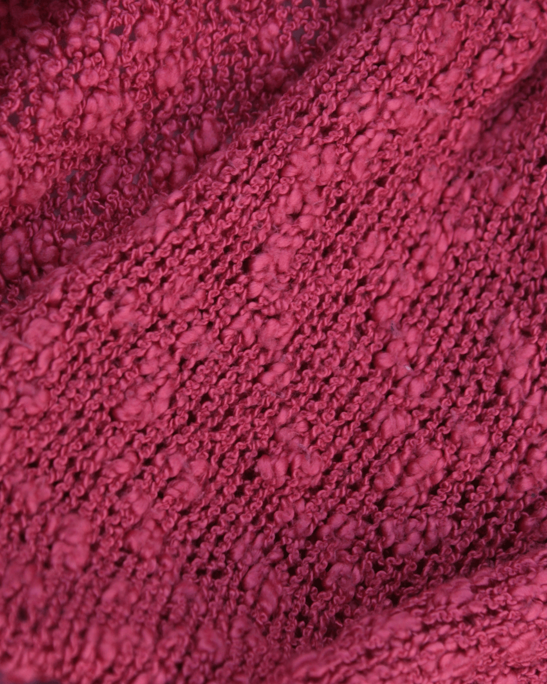Slub-knit Tie-front Bolero