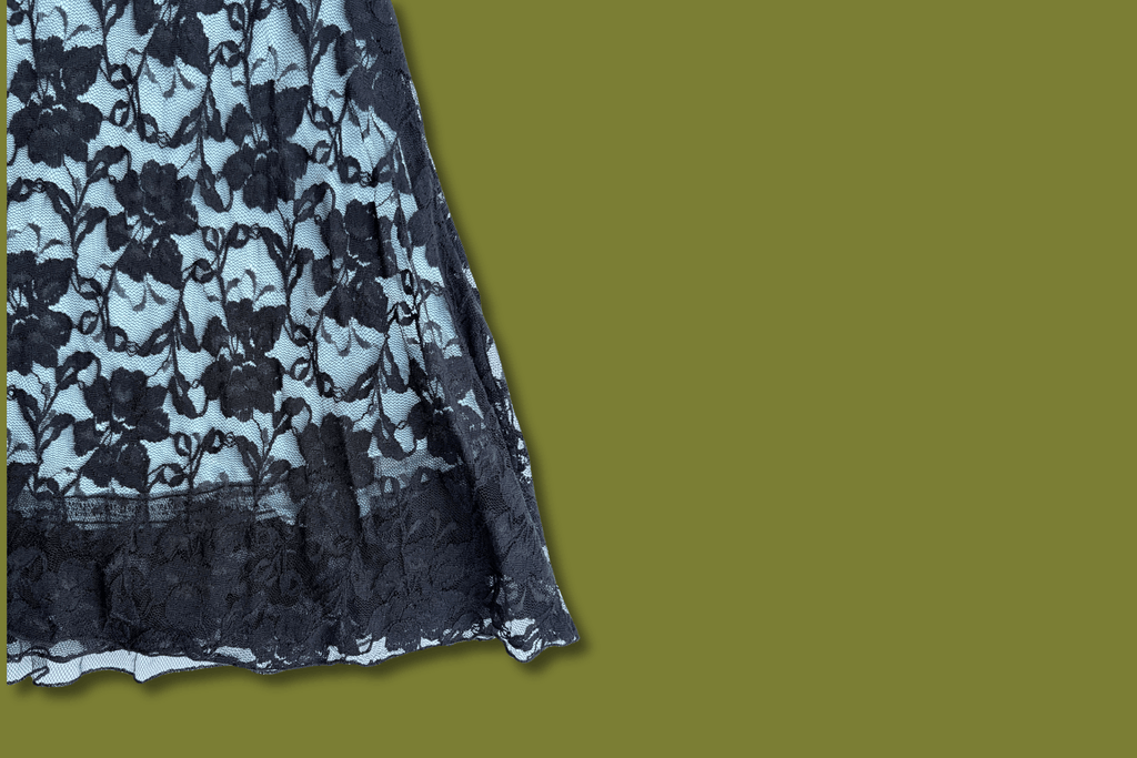 Y2K Lace Halter-neck Midi Dress