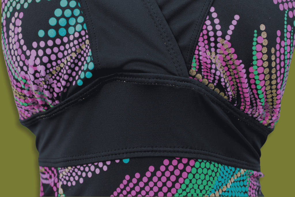 Disco Halter-neck Swim Dress