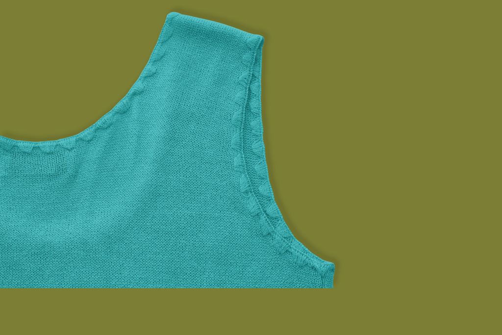 Knit Scoop-neck Top