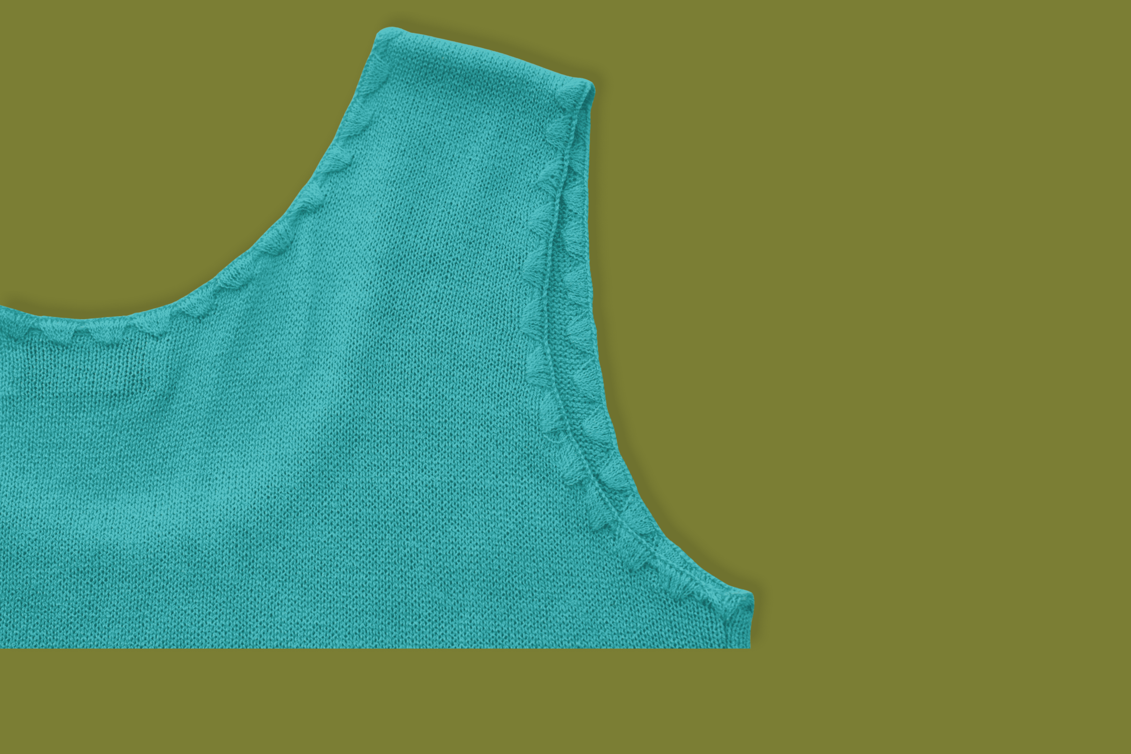 Knit Scoop-neck Top