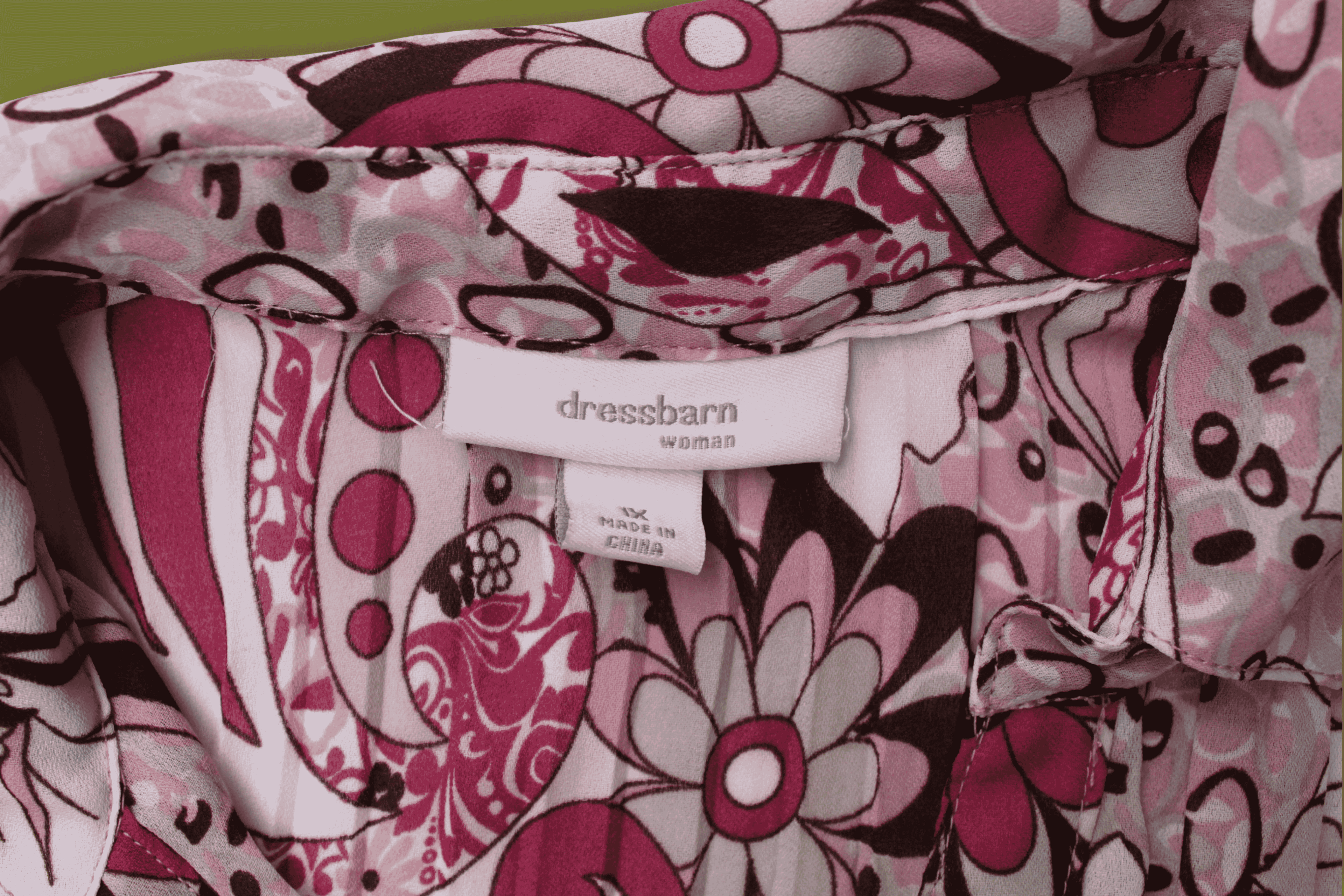 Y2K Floral Crinkle Button-up (Plus-sized)