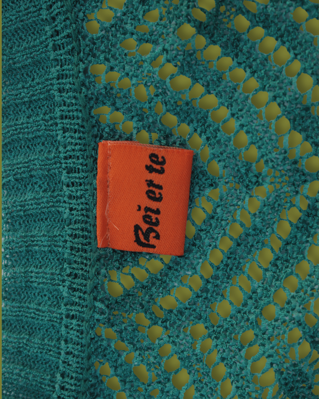 Y2K Turquoise Knit Bolero