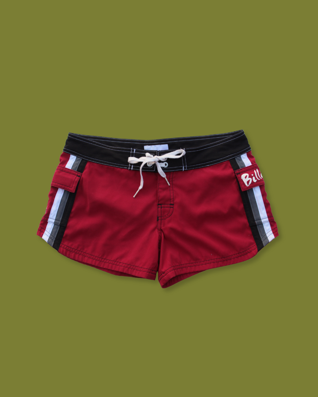 Y2k Lace-up Micro Swim-shorts