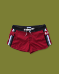 Y2k Lace-up Micro Swim-shorts