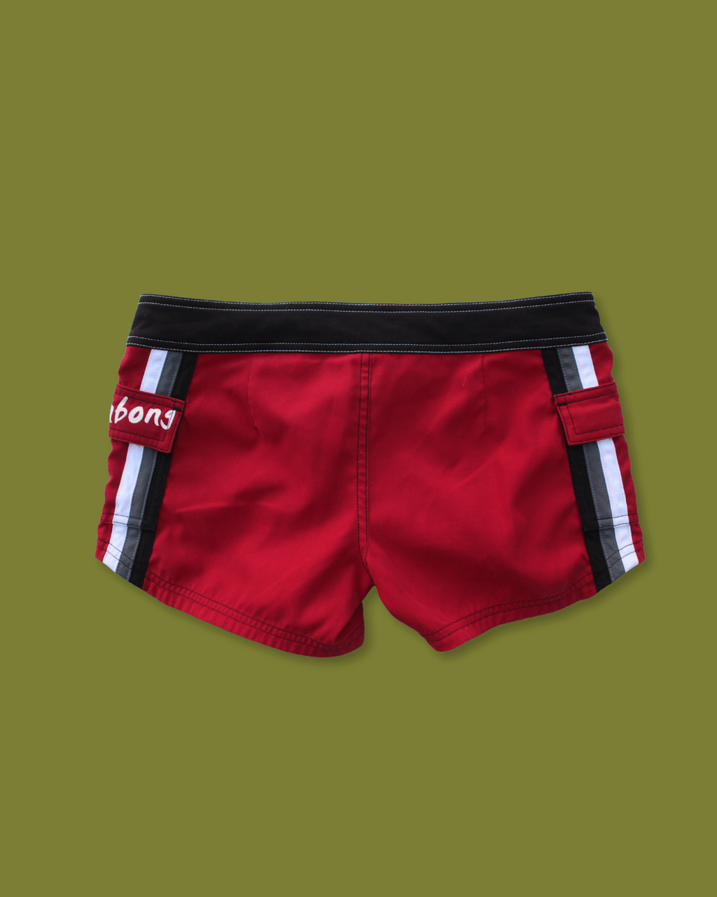 Y2k Lace-up Micro Swim-shorts