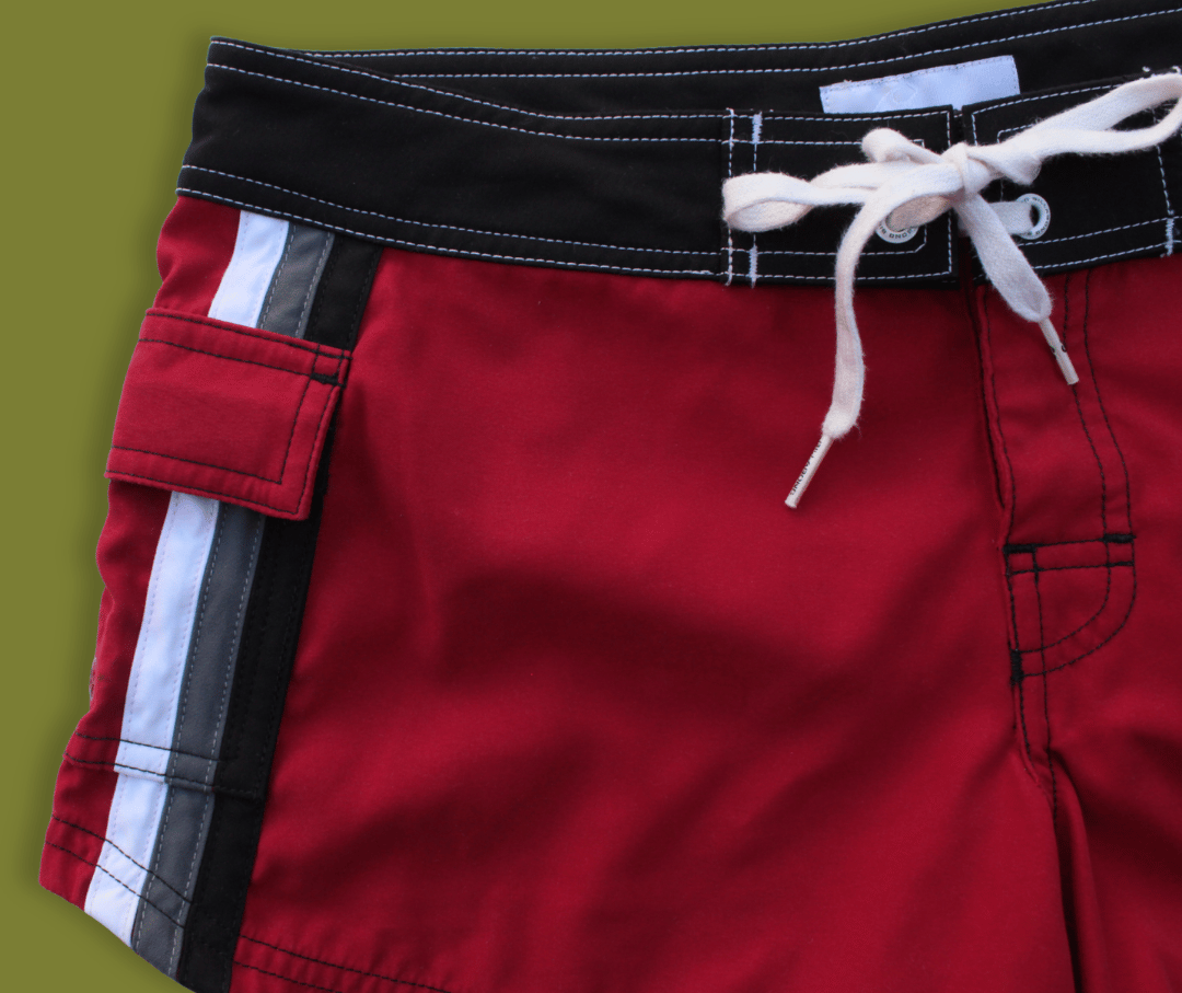 Y2k Lace-up Micro Swim-shorts