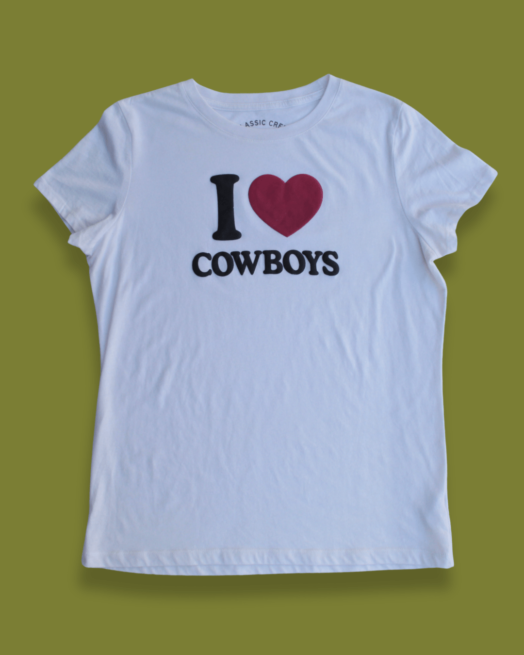 "I love Cowboys" Graphic-tee