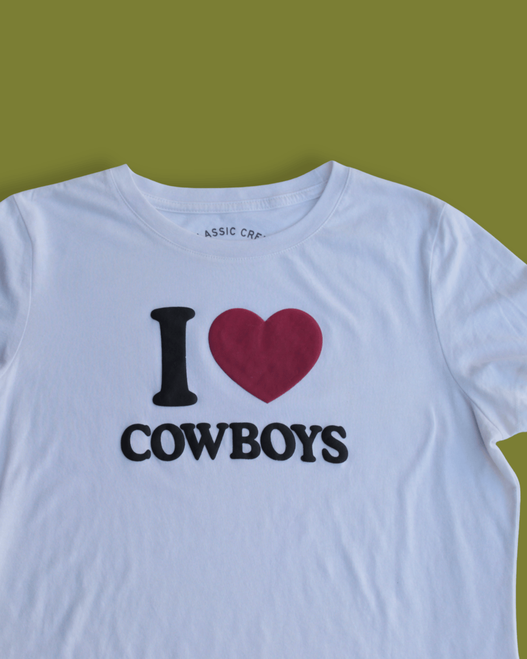 "I love Cowboys" Graphic-tee