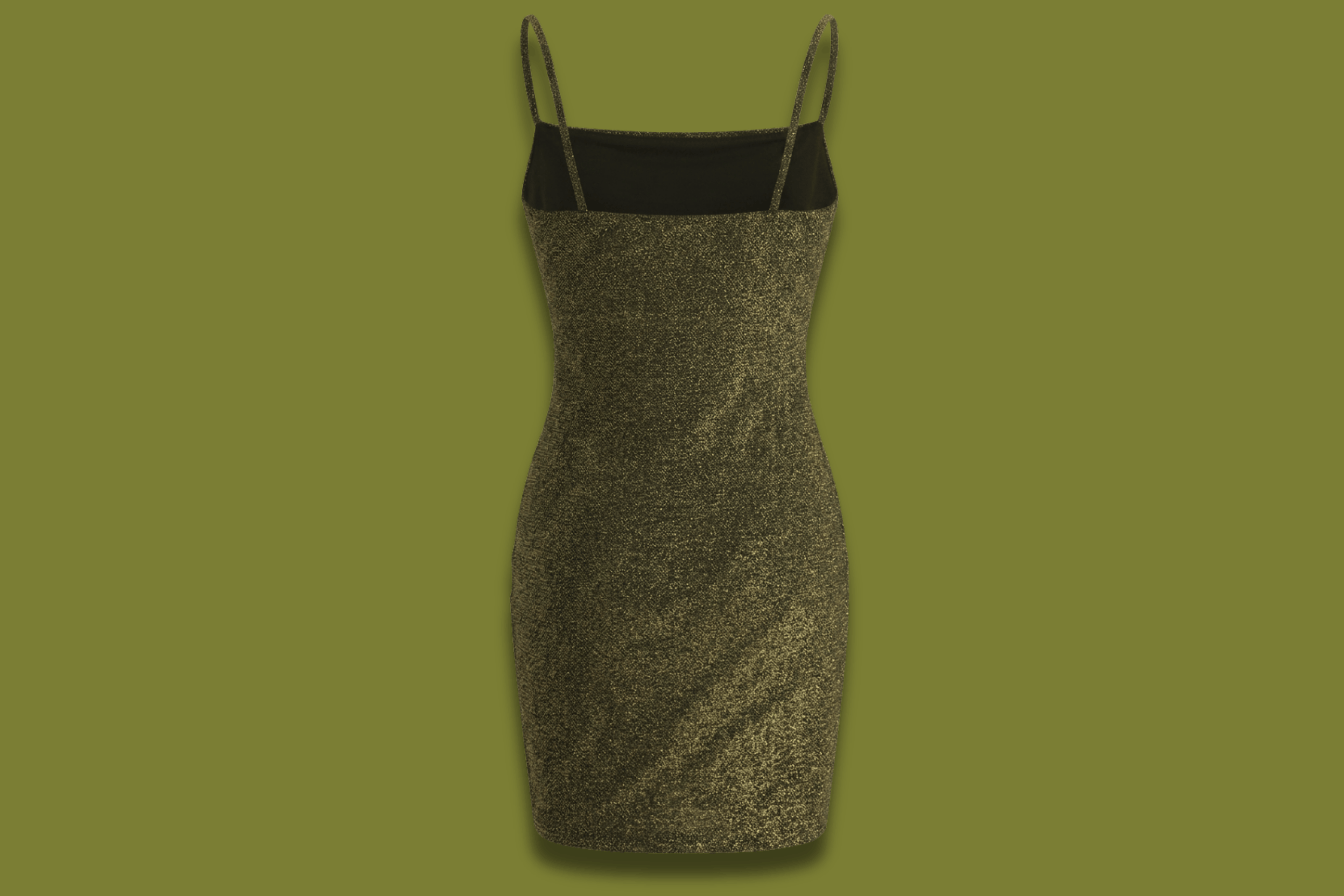Sparkly Ruched Mini Dress