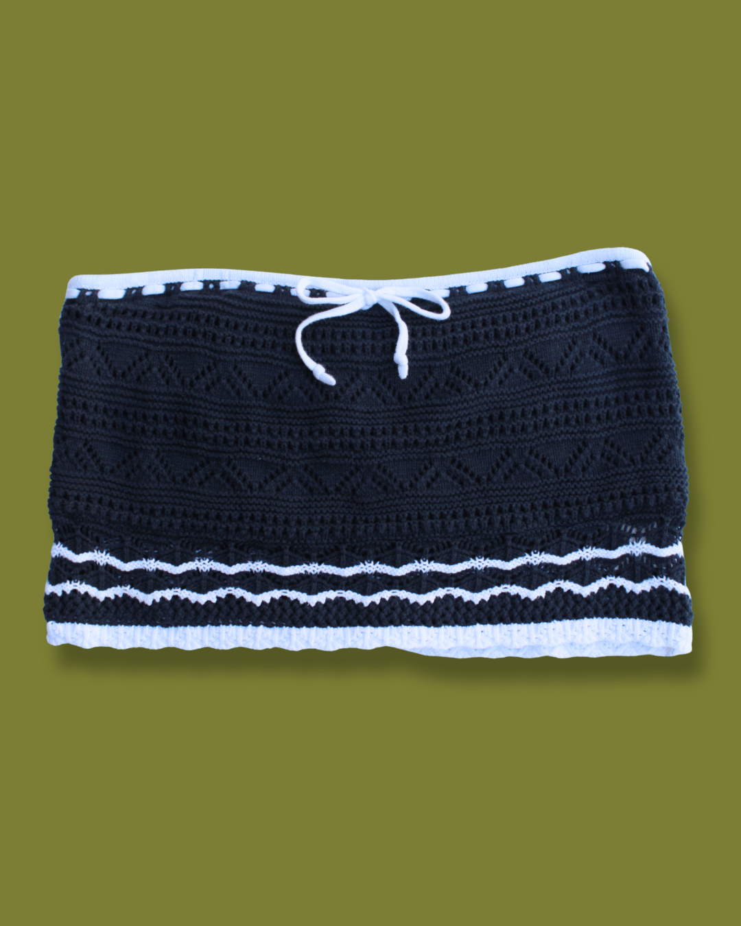 Hollister crochet tube top