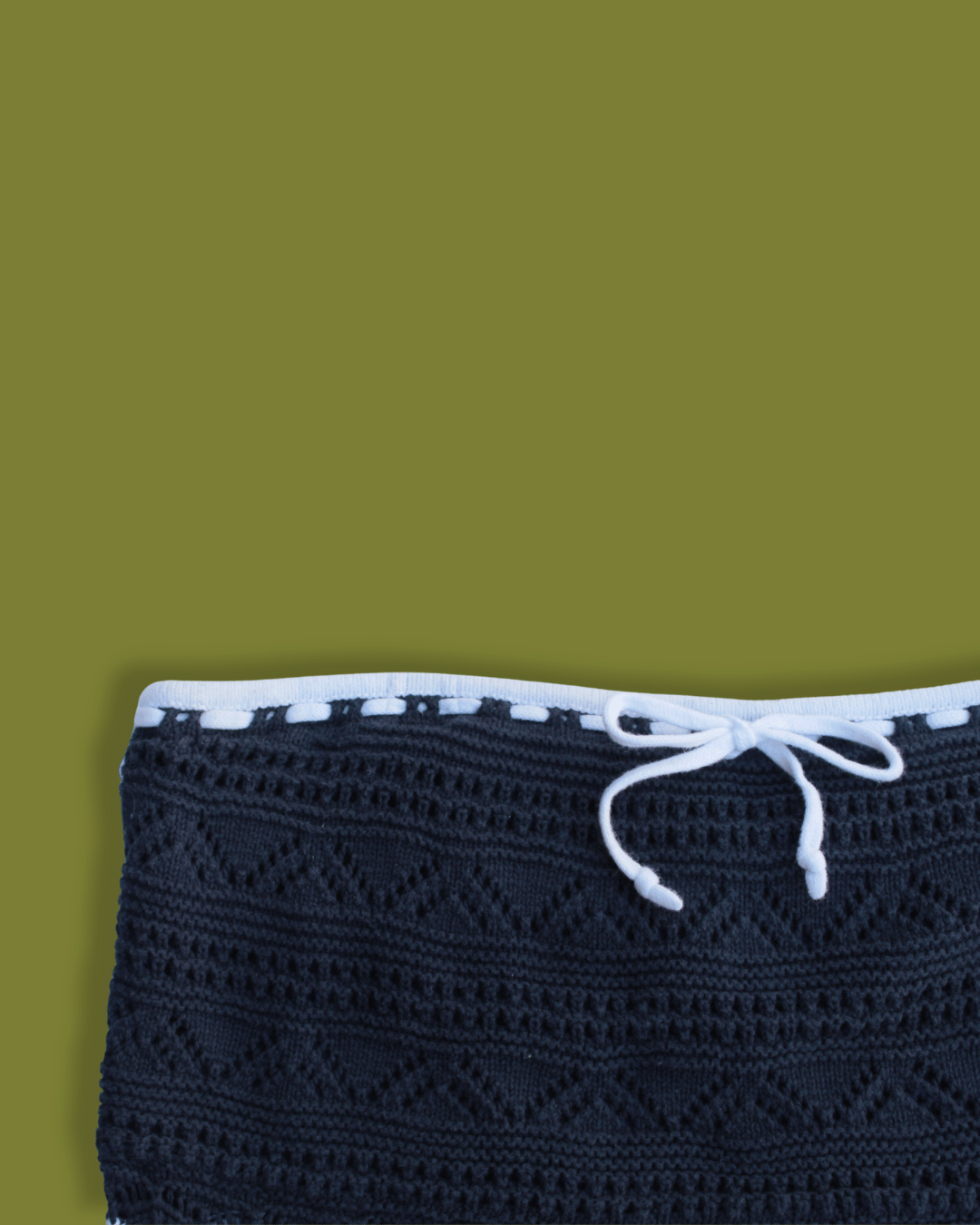 Hollister crochet tube top