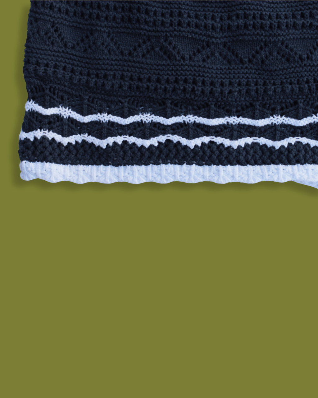 Hollister crochet tube top