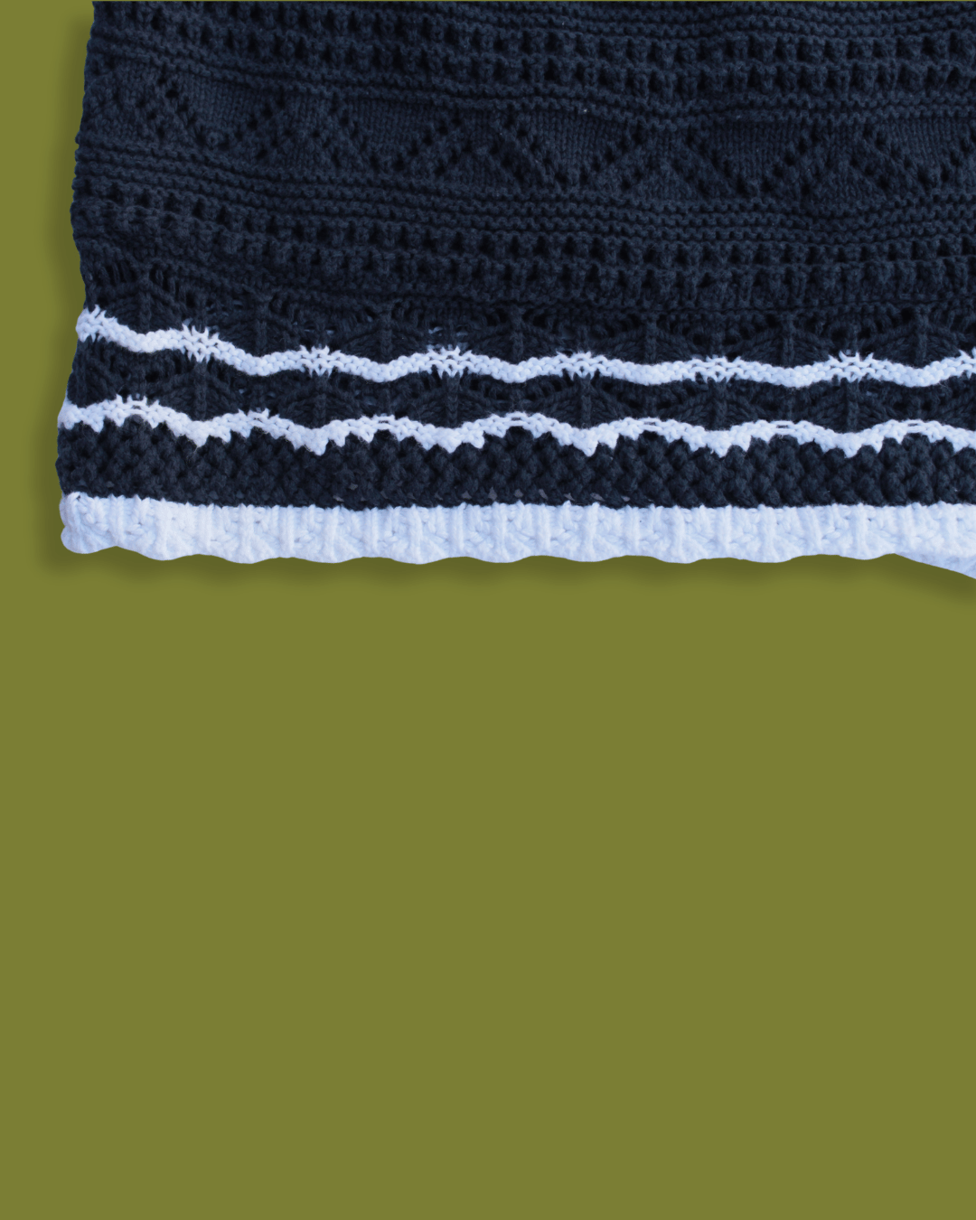 Hollister crochet tube top