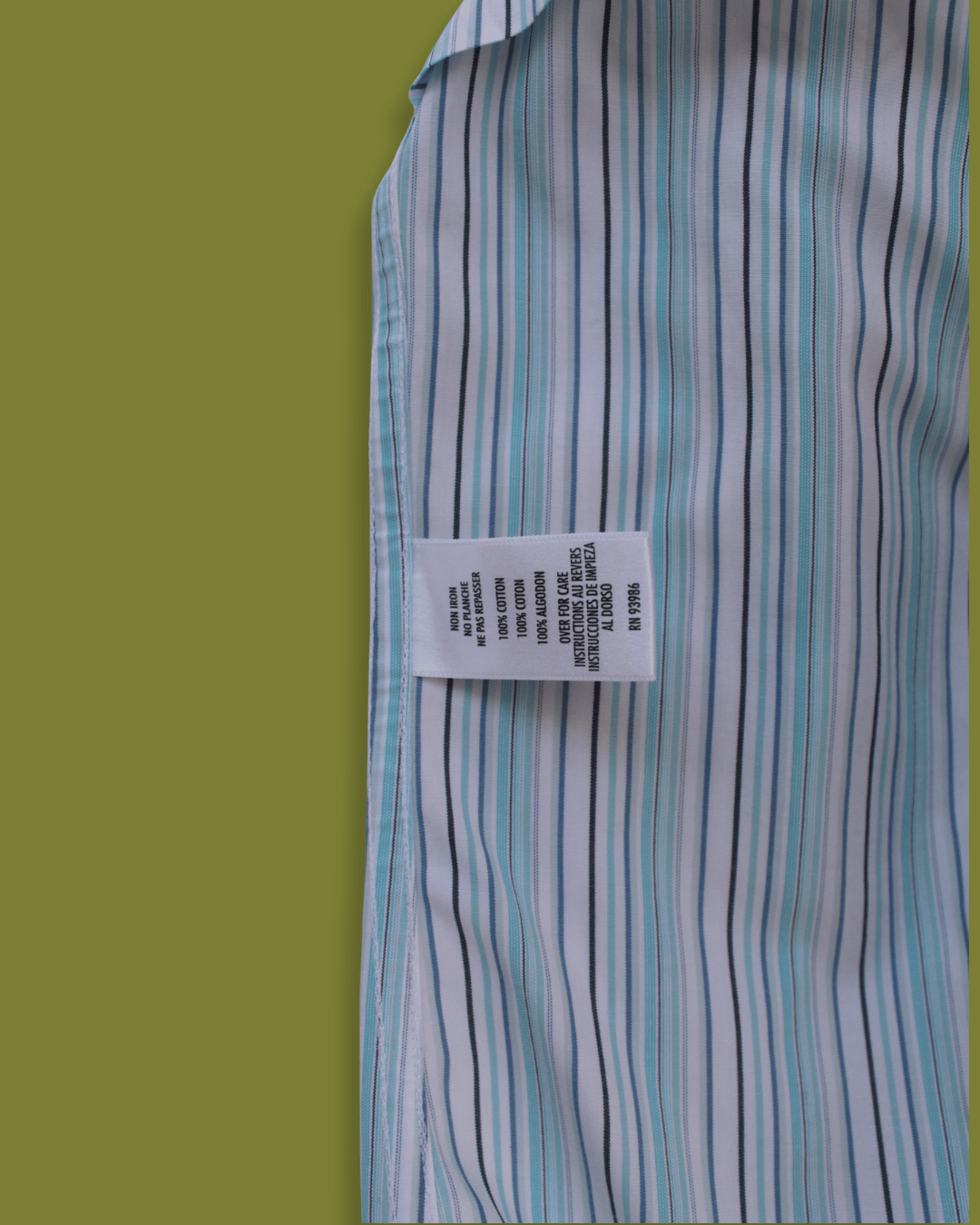 Striped button-up tank top